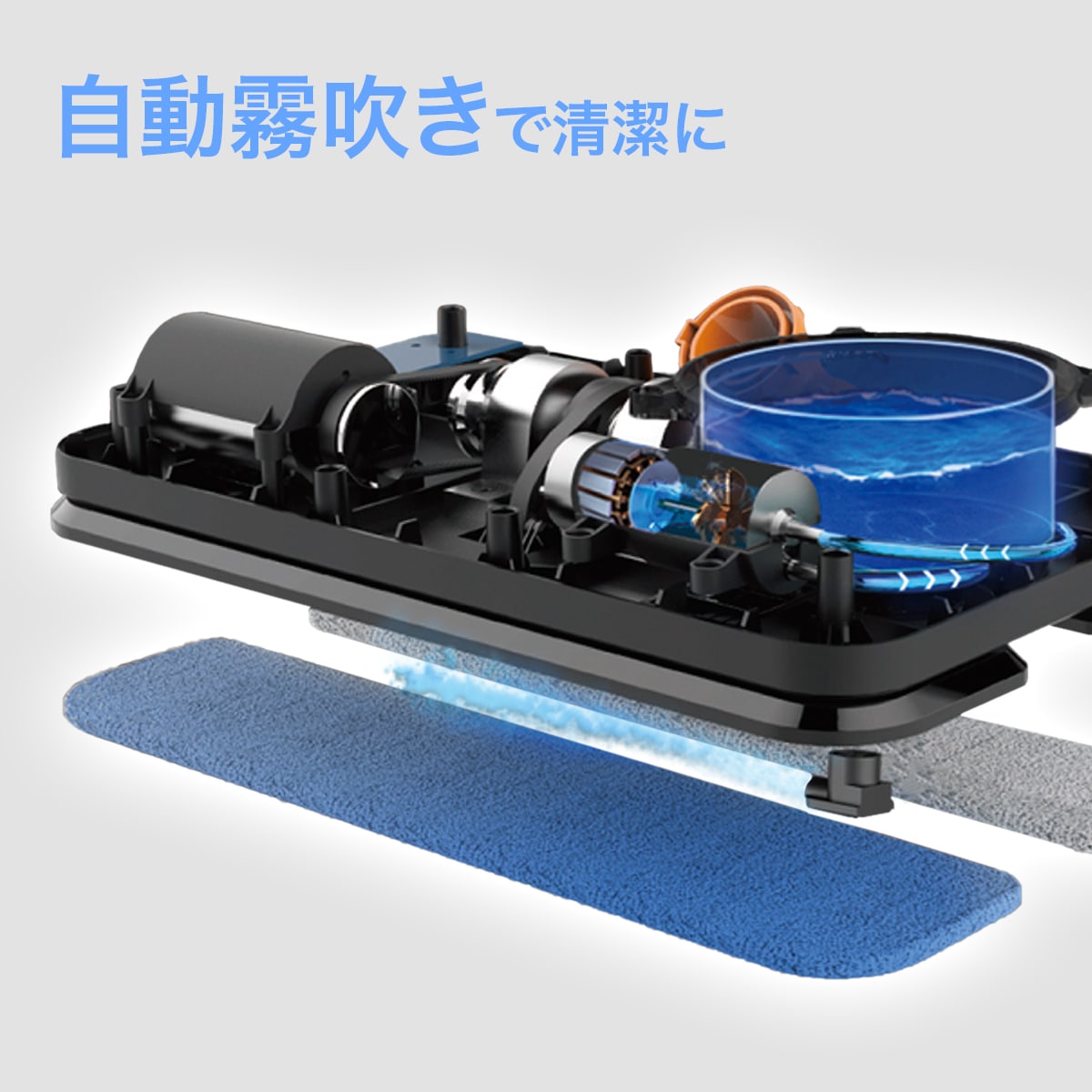 【メガ割限定SALE 15%OFF】ダイソン 掃除機 対応 マルチウォーター モップ SY-140N-DY