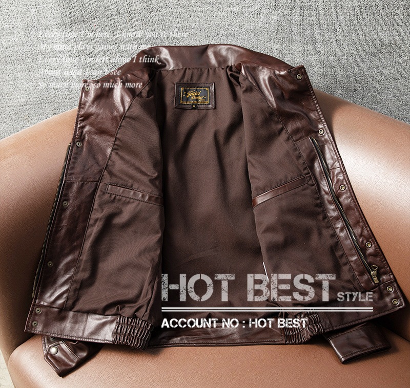 カウハイド 襟付き スポーツジャケット ボマーボンバー ライダース ギフト メンズ 革ジャン イタリアンレザー 牛革