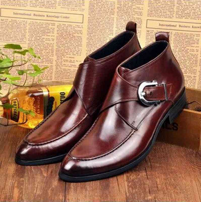 ビジネスシューズ メンズ 厚底 夏 滑らない レザー 秋 春 ストレートチップ 安い ON おすすめ 軽量 走れる 革靴 防水 おしゃれ 冬 本革 人気 革 ショートブーツ ブーツ カジュアル ブラン