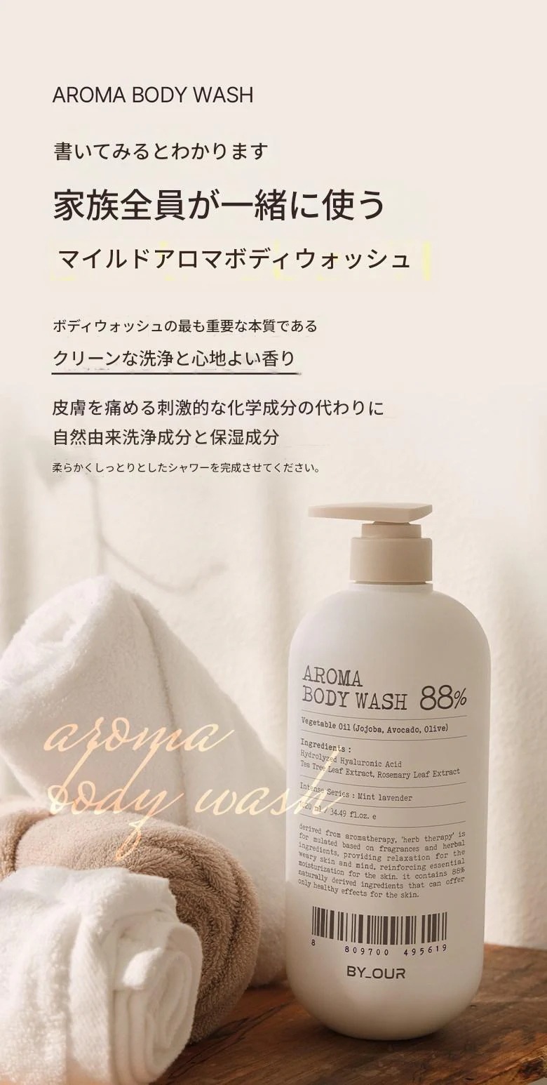 [BYOUR] トリートメント ボディウォッシュ シャンプー セット プレミアム ヘアケア ボディケア 1L個 X2ea!! (7種選択可能) 正規品 韓国コスメ 人気 プレゼント