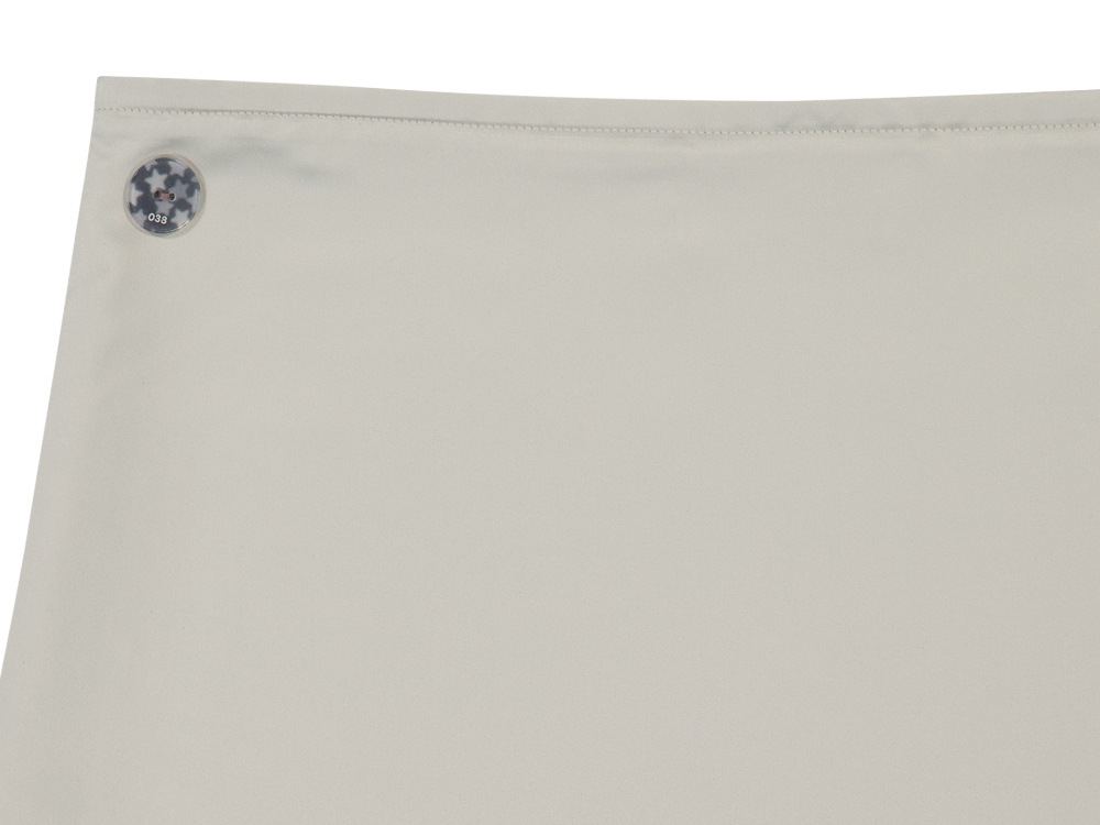 【COYSEIO】 038 SATIN WRAP SKIRT : SILVER