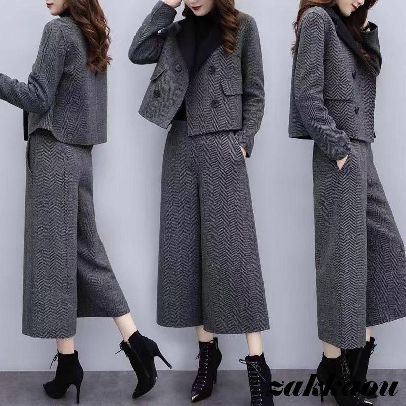 スーツパンツ レディース ワイドパンツ テーラード ジャケット 着痩せ フォーマル 通勤 OL おしゃれ 入学式 卒業式 母親 ママスーツ 30代 40代 50代