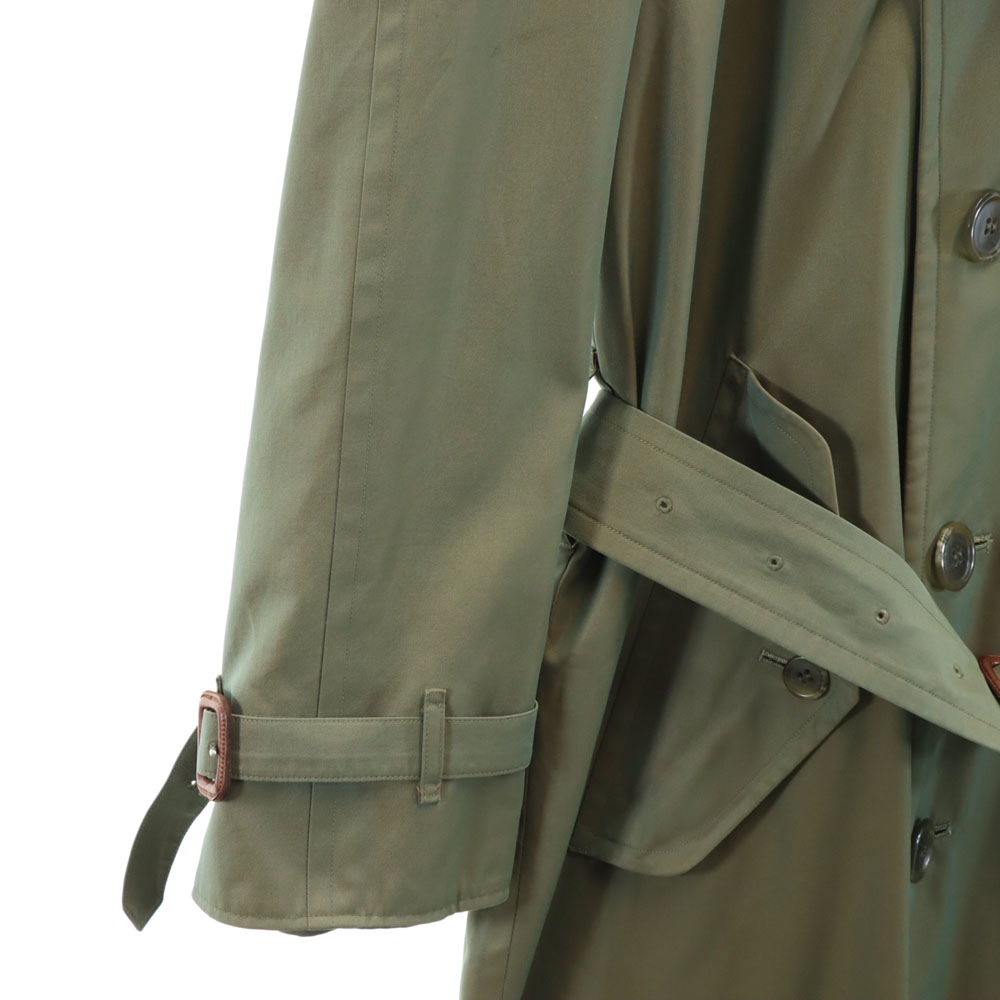 バーバリーズ 90s オールド トレンチコート カーキ Burberrys メンズ バーバリーズ 90s オールド トレンチコート カーキ Burberrys メンズ