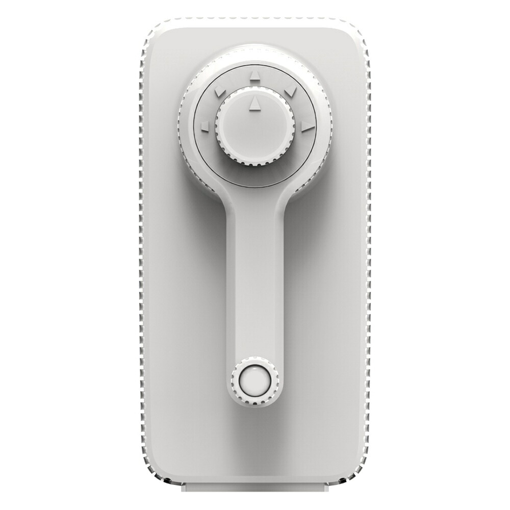 （まとめ買い）太い鉛筆も削れる手動鉛筆削り ホワイト DPS-H501WH [x3]