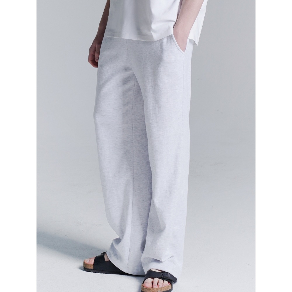 FABULOUS ARCHIVE UNISEXメゾンスウェットワイドパンツアッシュグレー(FCD1PT301M) FABULOUS ARCHIVE UNISEXメゾンスウェットワイドパンツアッシュグレー(FCD1PT301M)