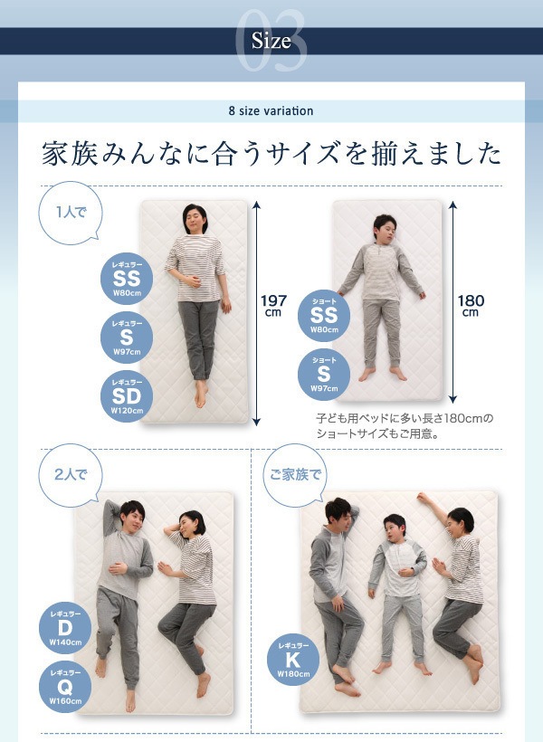 折りたたんで収納できる ポケットコイル入り 快眠 敷布団マットレス 薄型/軽量/高通気 [EVA Air]エヴァ エアー クイーン レギュラー