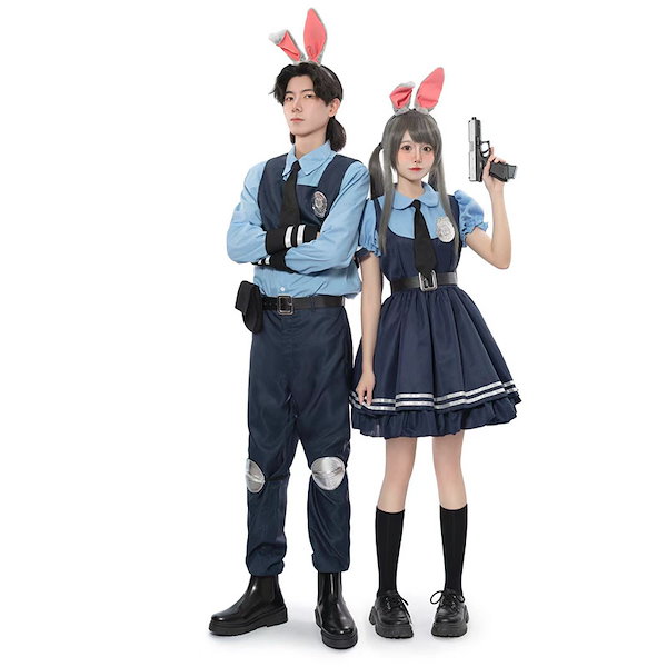 ジュディ コスプレセット 大人用 Amazon.co.jp: ズートピア ジュディ コスプレ衣装 帽子付き 11点