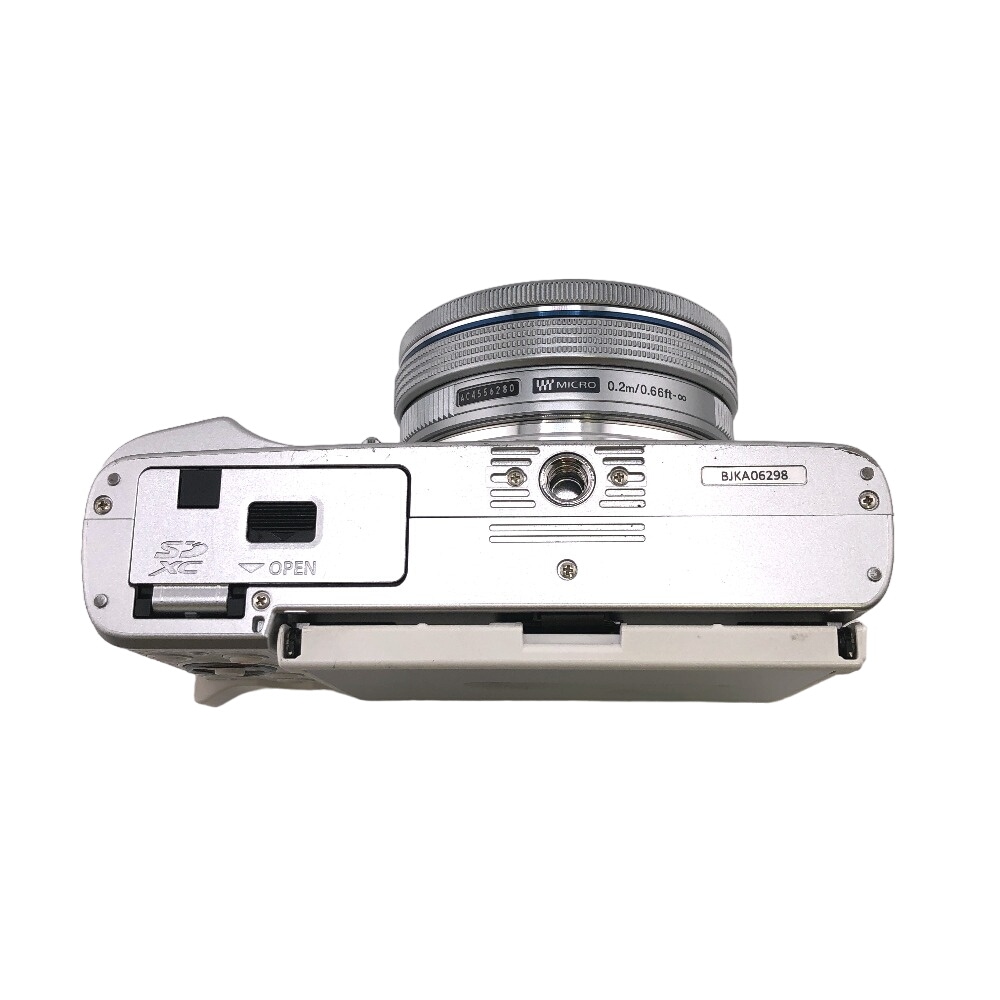 OLYMPUS PEN オリンパス E-P7 EZ 14-42mm - カメラ ホワイト ユニセックス ブランド