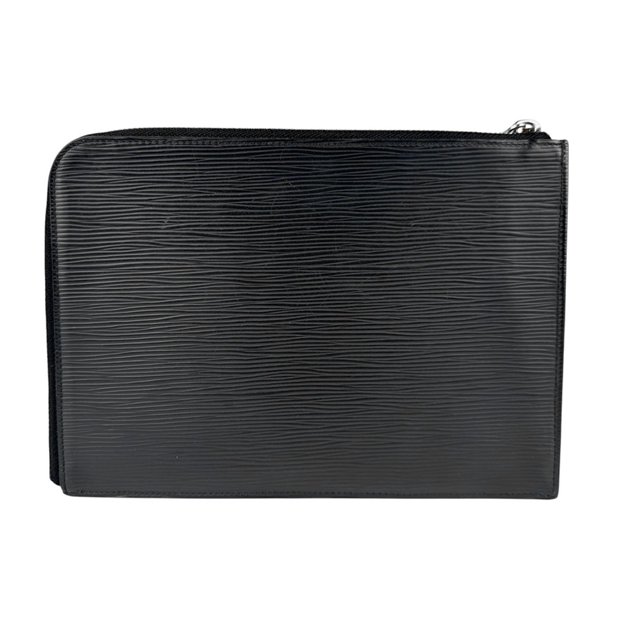 ルイ ヴィトン LOUIS VUITTON クラッチバッグ エピ エピレザー ブラック シルバー メンズ z3420 ルイ ヴィトン LOUIS VUITTON クラッチバッグ エピ エピレザー ブラック シルバー メンズ z3420