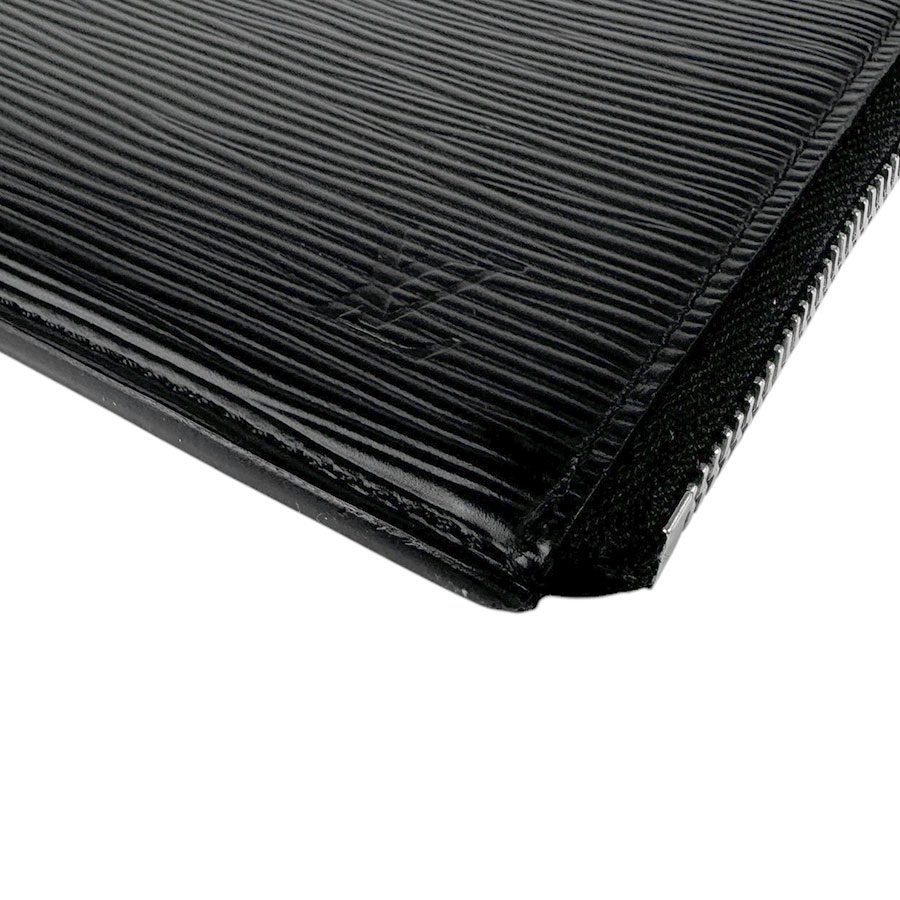 ルイ ヴィトン LOUIS VUITTON クラッチバッグ エピ エピレザー ブラック シルバー メンズ z3420 ルイ ヴィトン LOUIS VUITTON クラッチバッグ エピ エピレザー ブラック シルバー メンズ z3420