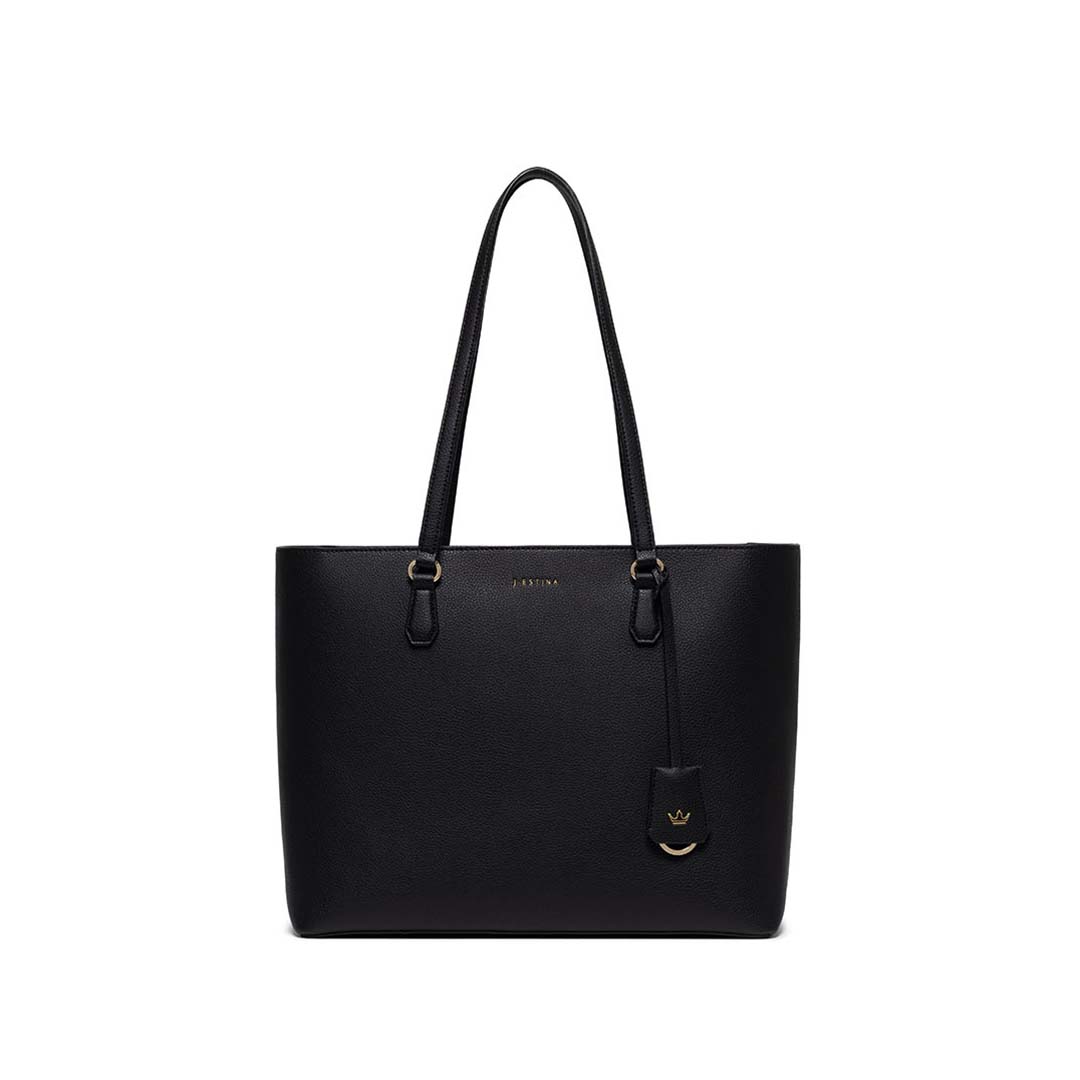 SARAH チャーム付きレザーワイドトートバッグ 韓国ドラマ 韓国ファッション レディース アクセサリー SARAH チャーム付きレザーワイドトートバッグ 韓国ドラマ 韓国ファッション レディース アクセサリー