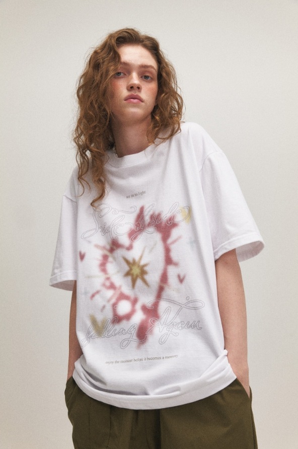 【CPGN STUDIO】24SS★ DTP Falling Again Short Sleeve Tee CPGN STUDIO】24SS☆ DTP Falling Again Short Sleeve Tee (CPGN