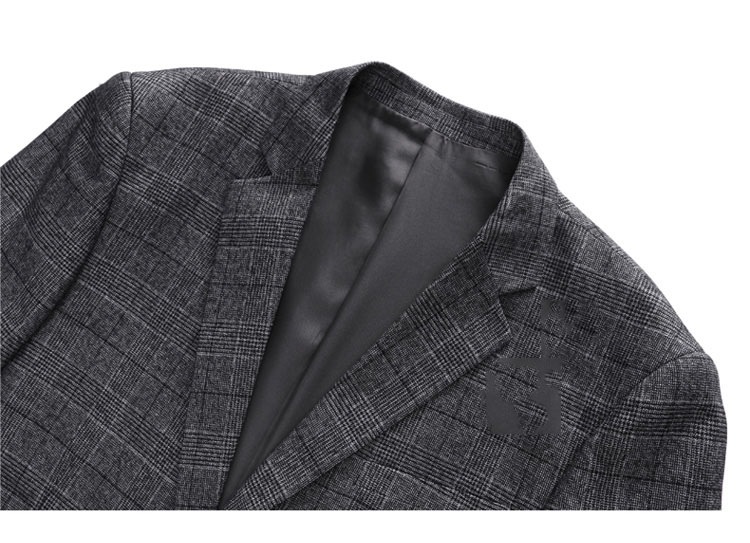 スリーピーススーツメンズ春夏春物チェック柄スーツメンズ スリーピーススーツメンズダブルスーツメンズチェックグレーベスト付き 入学式 スリーピーススーツ3ピーススーツ大きいサイズ 男性男の子 灰色大きい