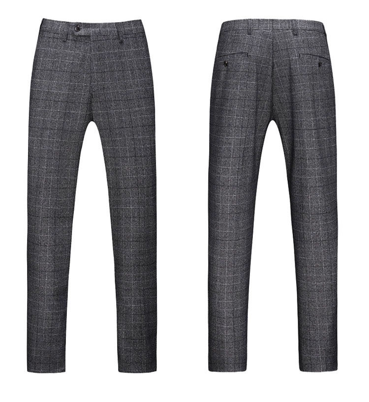 スリーピーススーツメンズ春夏春物チェック柄スーツメンズ スリーピーススーツメンズダブルスーツメンズチェックグレーベスト付き 入学式 スリーピーススーツ3ピーススーツ大きいサイズ 男性男の子 灰色大きい