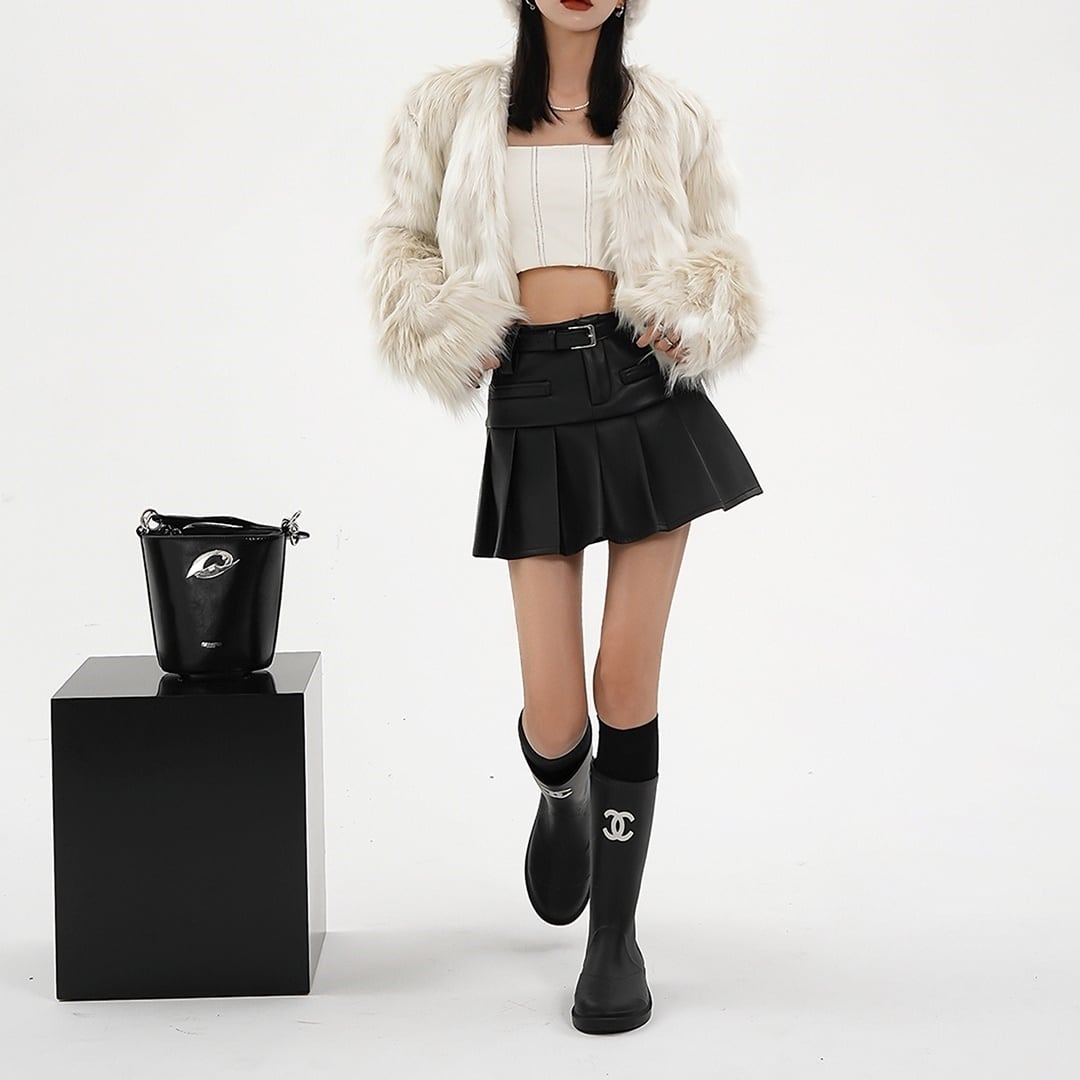 Luxury Fur Jacket E5013