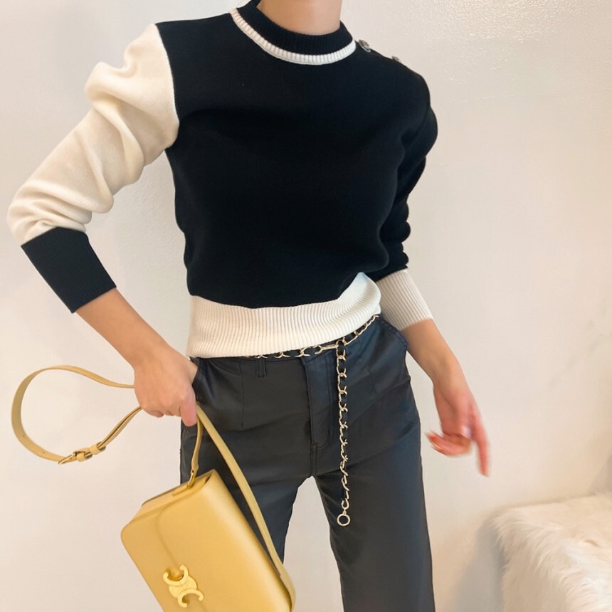 バイカラーニット 黒 白 個性的 カラーブロック ニット モノトーン 韓国 レディース オルチャン トップス ショート丈 タイトフィット クロップド スリム 可愛い 個性的 大人 かっこいい バイカラーニット 黒 白 個性的 カラーブロック ニット モノトーン 韓国 レディース オルチャン トップス ショート丈 タイトフィット クロップド スリム 可愛い 個性的 大人 かっこいい