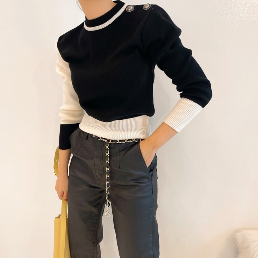 バイカラーニット 黒 白 個性的 カラーブロック ニット モノトーン 韓国 レディース オルチャン トップス ショート丈 タイトフィット クロップド スリム 可愛い 個性的 大人 かっこいい バイカラーニット 黒 白 個性的 カラーブロック ニット モノトーン 韓国 レディース オルチャン トップス ショート丈 タイトフィット クロップド スリム 可愛い 個性的 大人 かっこいい