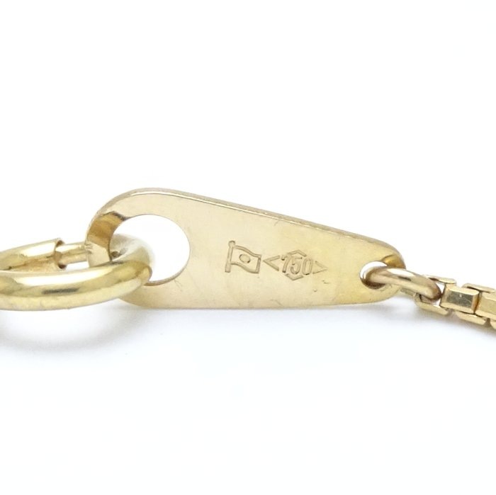 コインモチーフ ペンダント ネックレス K18YG イエローゴールド/75174【中古】