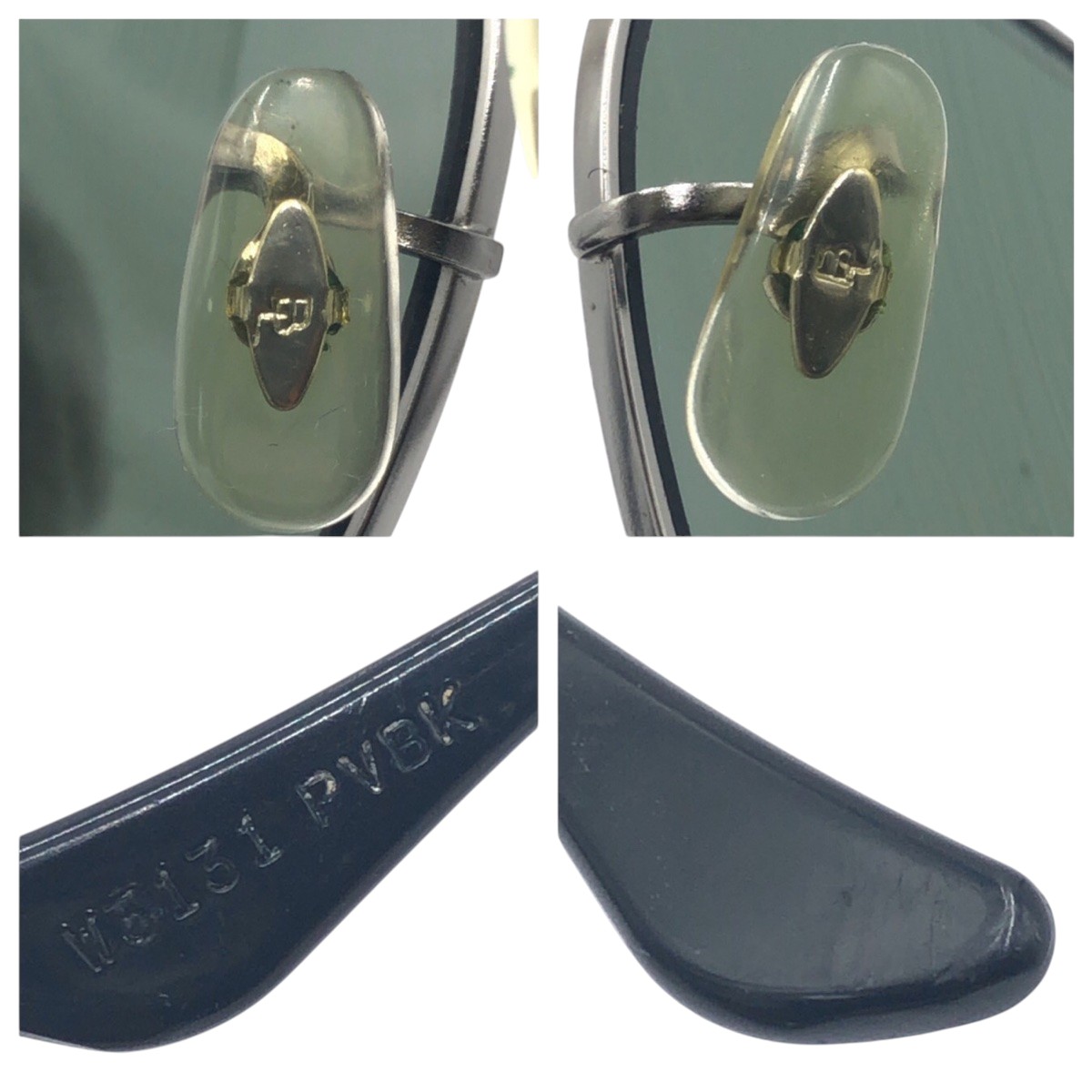 ヴィンテージ B&L RAY-BAN U.S.A シルバー ブラック メタル W3131 6214 サングラス 男女兼用 メンズ 501809 ヴィンテージ B&L RAY-BAN U.S.A シルバー ブラック メタル W3131 6214 サングラス 男女兼用 メンズ 501809