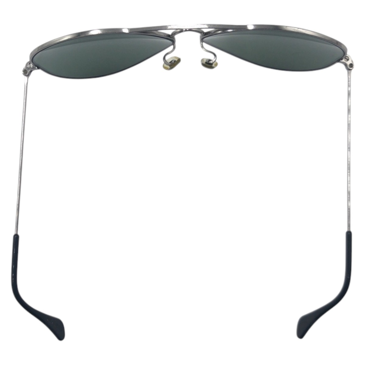 ヴィンテージ B&L RAY-BAN U.S.A シルバー ブラック メタル W3131 6214 サングラス 男女兼用 メンズ 501809 ヴィンテージ B&L RAY-BAN U.S.A シルバー ブラック メタル W3131 6214 サングラス 男女兼用 メンズ 501809