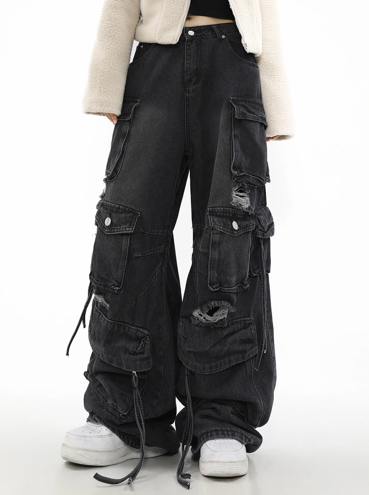 カーゴパンツ デニムジーパン 男女兼用 ユニセックス オーバーサイズ 大きいサイズ ビッグサイズ レディース メンズ 韓国 ストリート 春夏秋冬 カーゴパンツ デニムジーパン 男女兼用 ユニセックス オーバーサイズ 大きいサイズ ビッグサイズ レディース メンズ 韓国 ストリート 春夏秋冬