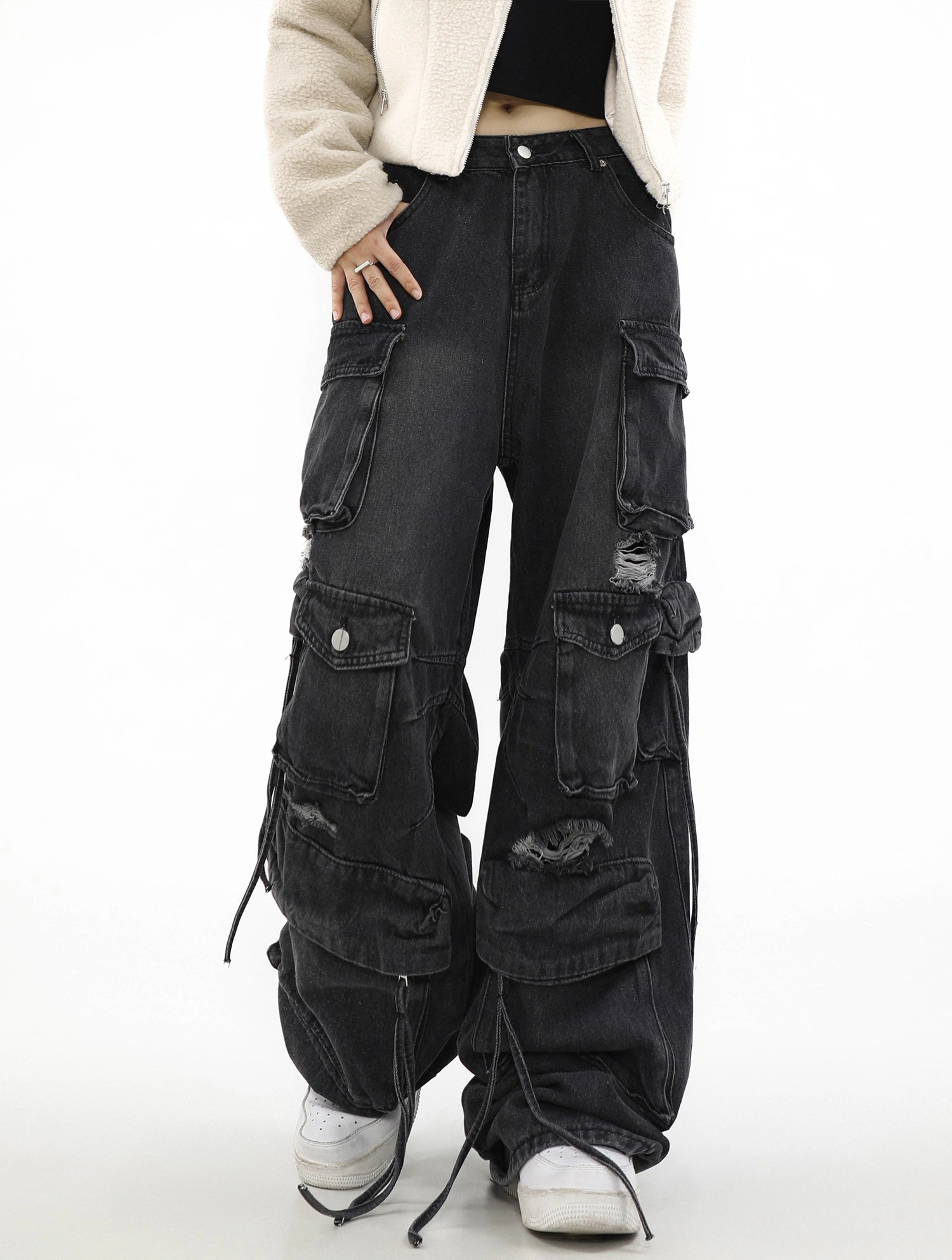 カーゴパンツ デニムジーパン 男女兼用 ユニセックス オーバーサイズ 大きいサイズ ビッグサイズ レディース メンズ 韓国 ストリート 春夏秋冬 カーゴパンツ デニムジーパン 男女兼用 ユニセックス オーバーサイズ 大きいサイズ ビッグサイズ レディース メンズ 韓国 ストリート 春夏秋冬