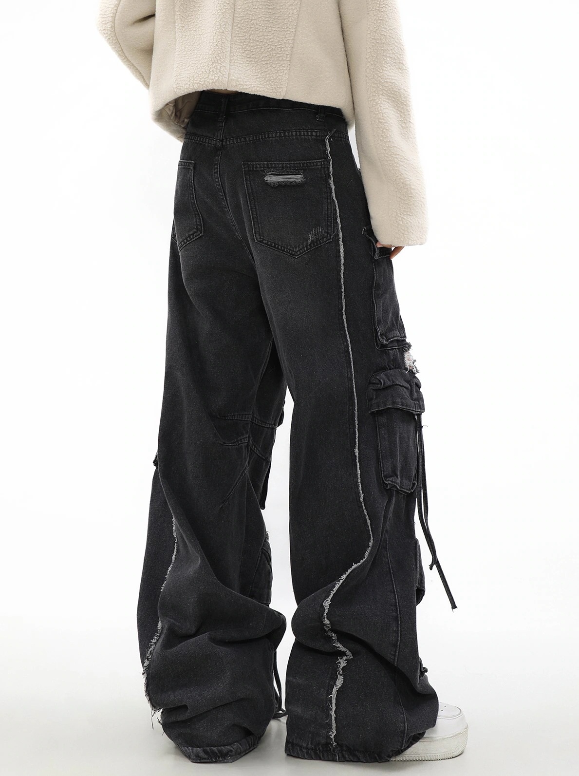 カーゴパンツ デニムジーパン 男女兼用 ユニセックス オーバーサイズ 大きいサイズ ビッグサイズ レディース メンズ 韓国 ストリート 春夏秋冬 カーゴパンツ デニムジーパン 男女兼用 ユニセックス オーバーサイズ 大きいサイズ ビッグサイズ レディース メンズ 韓国 ストリート 春夏秋冬