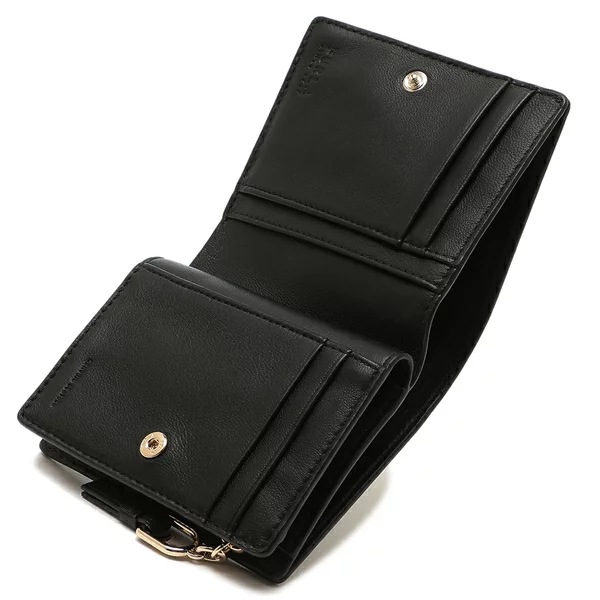 二つ折り財布 ヌヴォラ ブラック レディース WP00451 BX2045 O6000 二つ折り財布 ヌヴォラ ブラック レディース WP00451 BX2045 O6000