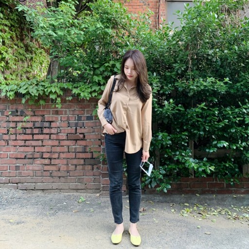 [shoopenXbambi girl][種類]フラットシューズ/韓国ファッション/韓国アイドル