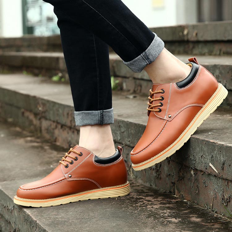 ビジネスシューズメンズカジュアル革靴紳士用シークレットシューズ6cmアップ紳士靴レースアップシークレットスニーカースニーカー身長アップシューズ歩きやすい紳士用合皮春秋無地全3色