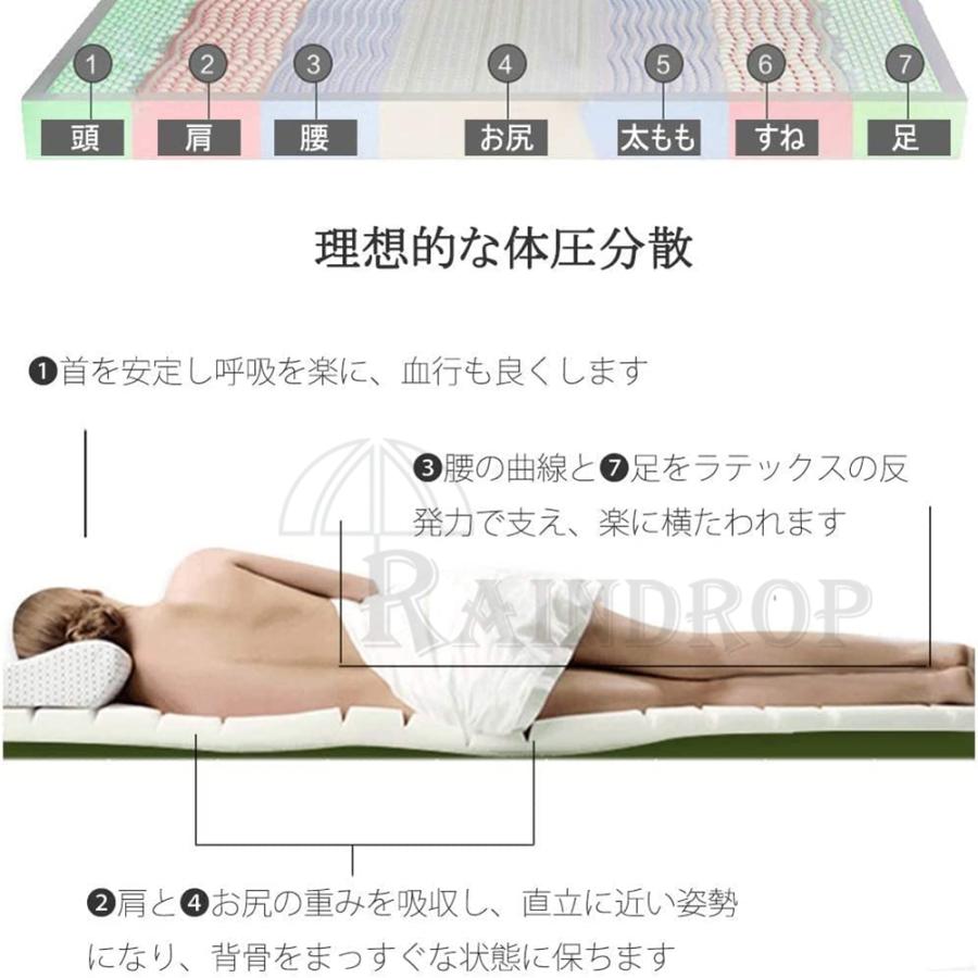マットレス シングル 腰痛 折りたたみ 高反発 4cm 7cm 高反発マットレス 腰痛対策 体圧分散 安い 天然ラテックス リラックスマットレス 高通気 高弾性