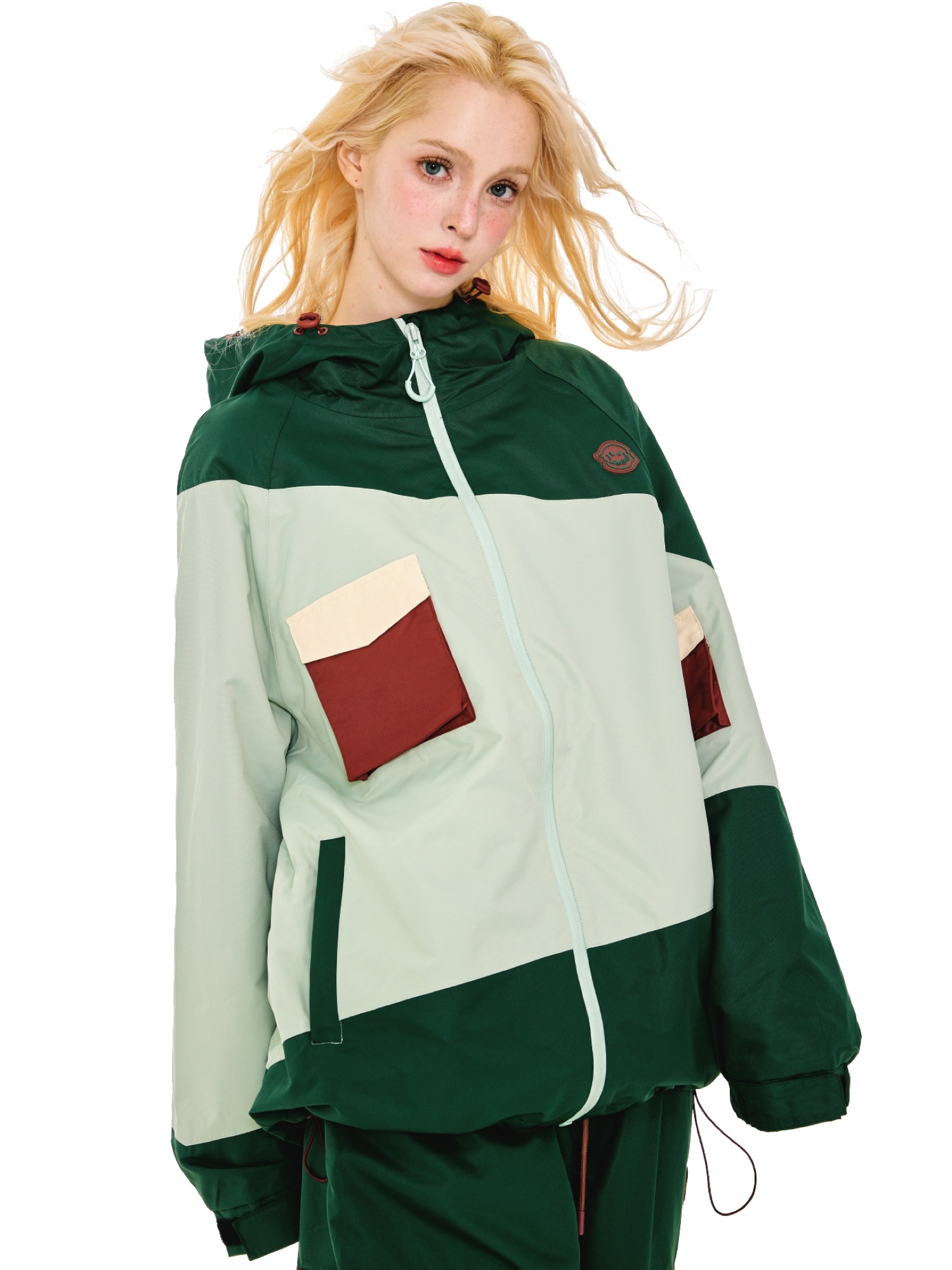 スノボウェア 2025 2026 耐水圧20000mm 上下セット ジャケット パンツ オーバーオール 3L 韓国風 メンズ レディース スノーボードウェア スノーウェア スキーウェア 緑配色 スノボウェア 2025 2026 耐水圧20000mm 上下セット ジャケット パンツ オーバーオール 3L 韓国風 メンズ レディース スノーボードウェア スノーウェア スキーウェア 緑配色