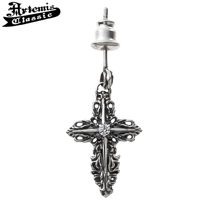 アルテミスクラシック Artemis Classic レイヤード クロス シルバー ピアス 片耳分 ACE0177 ACE0177 アルテミスクラシック Artemis Classic レイヤード クロス シルバー ピアス 片耳分 ACE0177 ACE0177