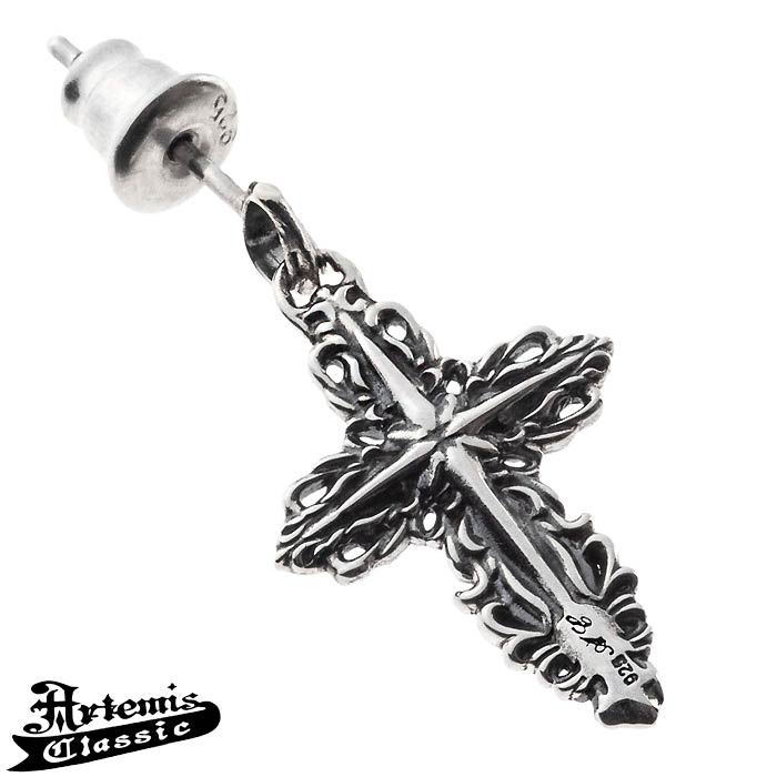 アルテミスクラシック Artemis Classic レイヤード クロス シルバー ピアス 片耳分 ACE0177 ACE0177 アルテミスクラシック Artemis Classic レイヤード クロス シルバー ピアス 片耳分 ACE0177 ACE0177