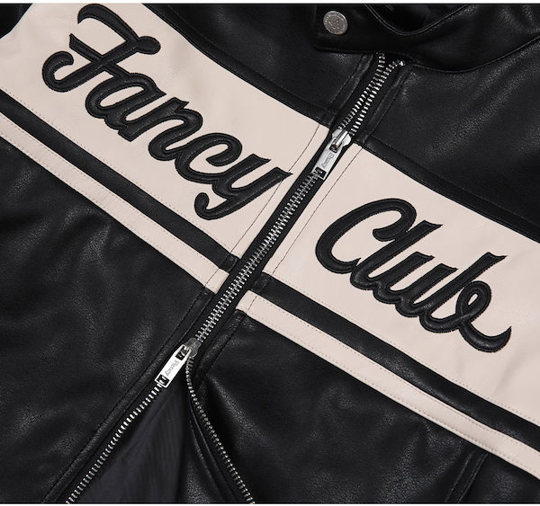 Qoo10] NASTY FANCY CLUB [NF]バイククロップレザージャケット(