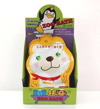 五洲薬品　入浴用化粧品　ズーバス　シロクマ　バスパウダー　(50g×10包)×12箱(120包入り)　ZOK-20 ズーバス シロクマバスパウダー 50g 五洲薬品｜GOSHU 通販