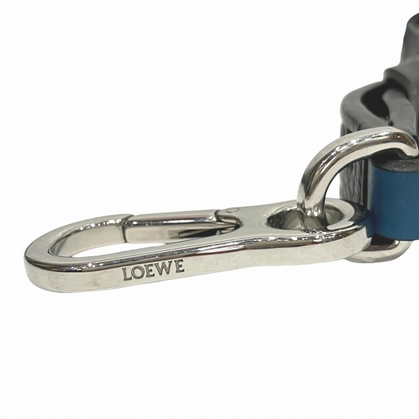 ロエベ シン ブレイデッド ストラップ 112.30 レザー 編み込み ベルト 【中古】