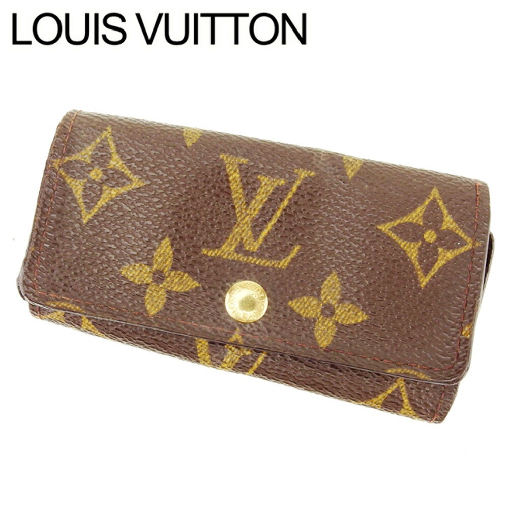 LOUIS VUITTON モノグラム ミュルティクレ4 4連 キーケース