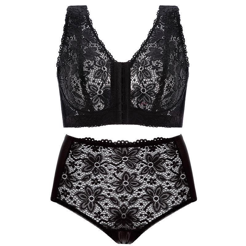 【小さく見せるブラセット】画期的な前後フックデザインはハイライト,前中心が高く設計されたからバストの膨らみを抑えた 【小さく見せるブラセット】画期的な前後フックデザインはハイライト,前中心が高く設計されたからバストの膨らみを抑えた