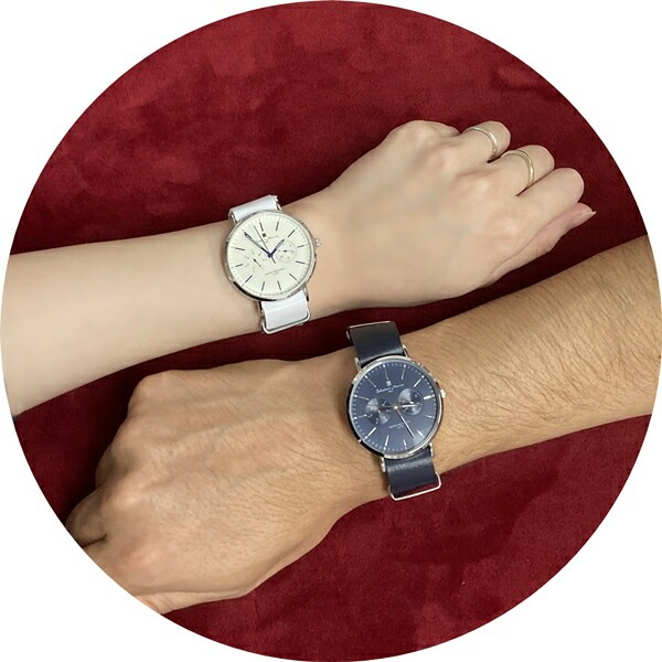 無料特典付き 国内正規品 サルバトーレマーラ 時計 ペアウォッチ シルバー ネイビー/ホワイトレザー SM15117-SSNVSVSM15117-SSWHBL 誕生日プレゼント ポイント消化