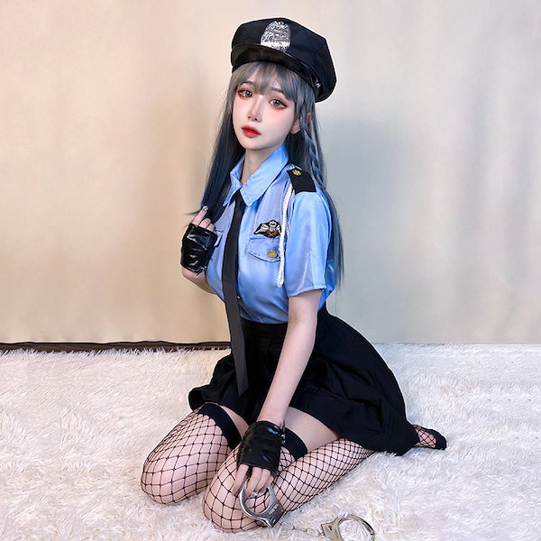 Qoo10] コスプレ ポリス コスプレ衣装 セクシー