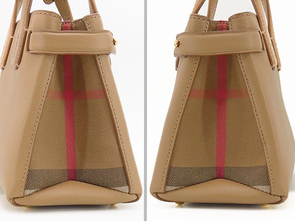 未使用バーバリーベビーバナーハウスチェック2WAYミニハンドバッグトートバッグショルダーバッグ8067051 未使用バーバリーベビーバナーハウスチェック2WAYミニハンドバッグトートバッグショルダーバッグ8067051