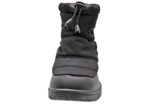 [モズ] 強撥水 防水 防滑 防寒 暖かい スノーブーツ レイン 雨 雪 軽い レディース 95022700 ブラック