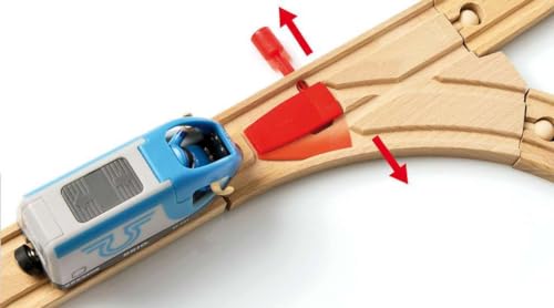 トラベルレールセット [全42ピース] 対象年齢 3歳~ (電動車両 電車 おもちゃ 木製 レール) 33512