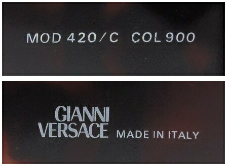 ｼﾞｬﾝﾆｳﾞｪﾙｻｰﾁ GIANNI VERSACE ｻﾝｸﾞﾗｽ べっ甲 ﾒﾃﾞｭｰｻ ﾌﾞﾗｳﾝ 【中古】(61904)