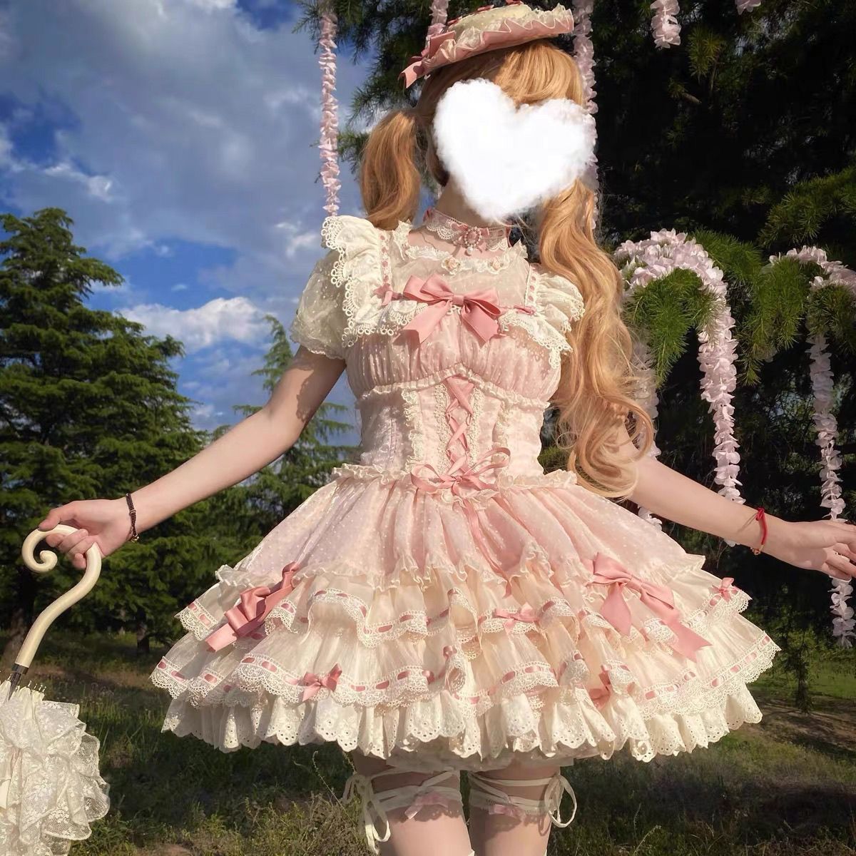 ハロウィンキュンキュン人形正規品バレエケーキドレスワンピースlolita韓国個性街頭着挂けスカート ハロウィンキュンキュン人形正規品バレエケーキドレスワンピースlolita韓国個性街頭着挂けスカート