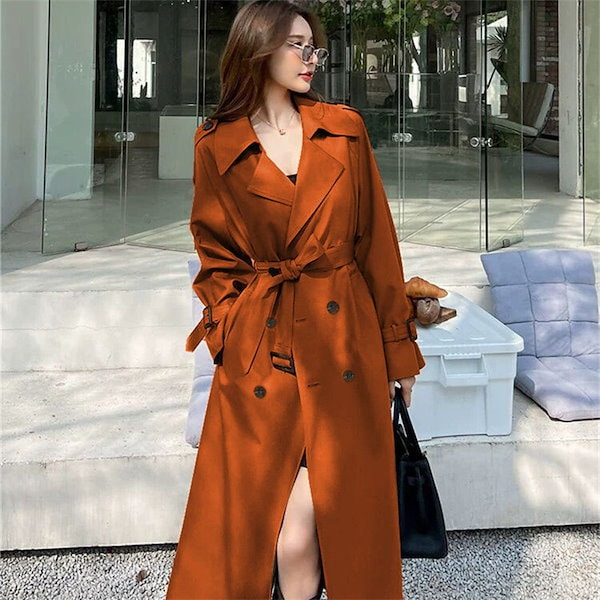 Qoo10] 2025新作 春トレンチコート 流行り薄