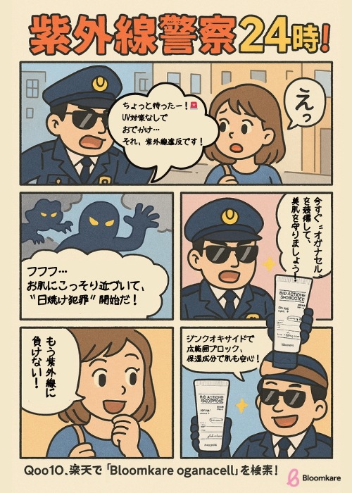 【公式】メガ割限定1+1！オガナセルバイオアクティオムサンスクリーン50ml /トリフェロール/ジンクオキサイド/ハチミツ/チオム/日焼け止め/ローションタイプ/ブルームケア