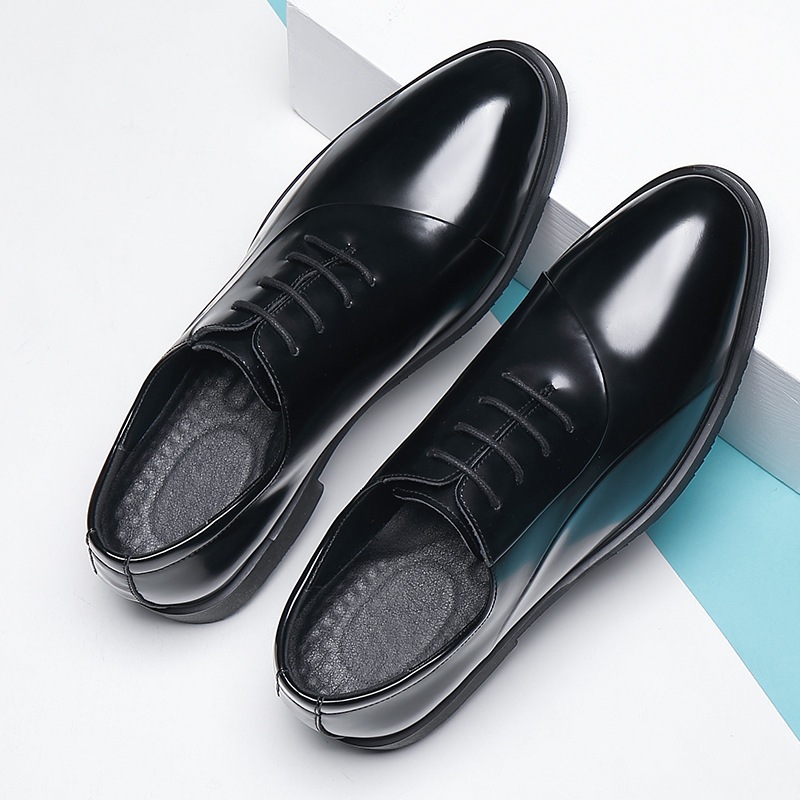 メンズレザーシューズビジネスフォーマルメンズブルー英国スタイルポインテッドトゥソフトソール身長アップ新郎ウェディングシューズ3 メンズレザーシューズビジネスフォーマルメンズブルー英国スタイルポインテッドトゥソフトソール身長アップ新郎ウェディングシューズ3