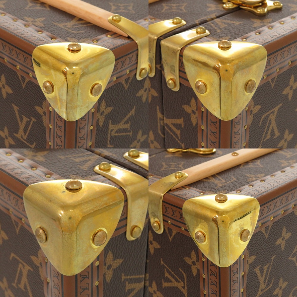 新品同様 コフレ シャンパーニュ モノグラム M20309 トランク モノグラムキャンバス ブラウン LV 1034【中古】 メンズ